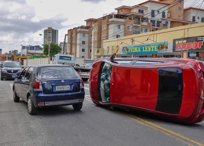 O transitou ficou um pouco congestionado 