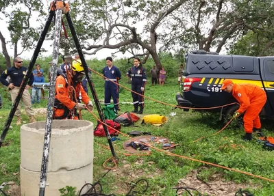 Corpo de Bombeiros realizou o resgate 