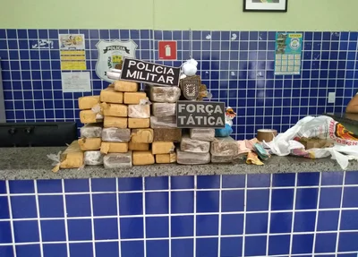 Drogas apreendidas