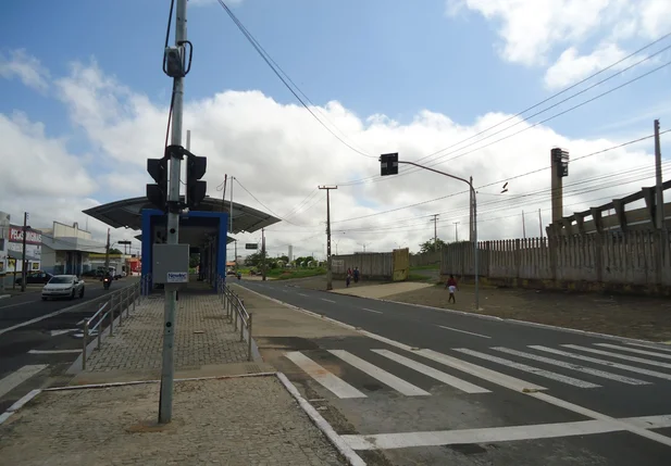 Semáforos para pedestre do Corredor Sudeste