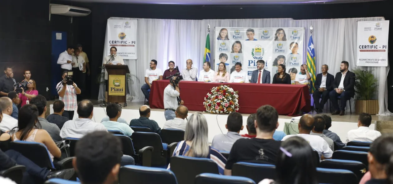 Solenidade de lançamento do CERTIFIC-PI aconteceu na zona norte de Teresina