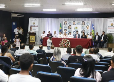 Solenidade de lançamento do CERTIFIC-PI aconteceu na zona norte de Teresina