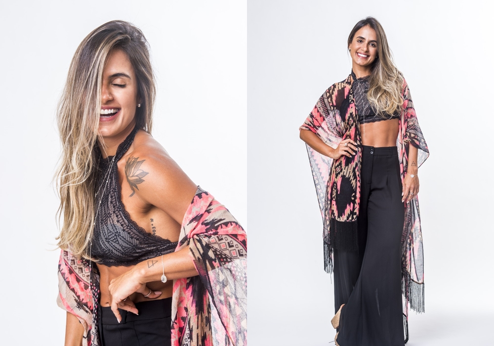 A baiana Carolina Peixinho, de 33 anos, tem como principal objetivo ganhar o BBB19