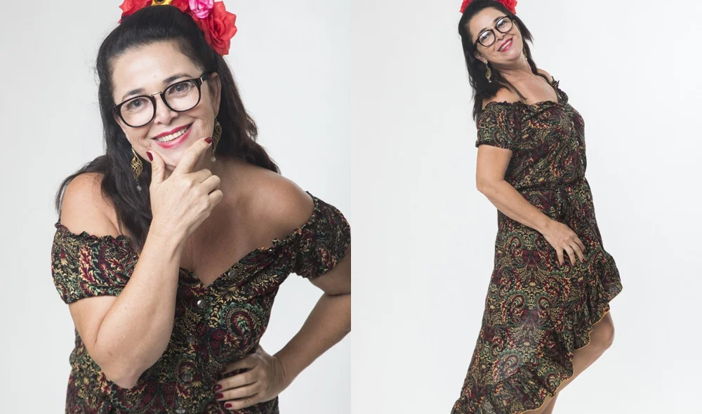 A pernambucana Tereza Souza, de 52 anos, é Psicanalista e Técnica em Enfermagem