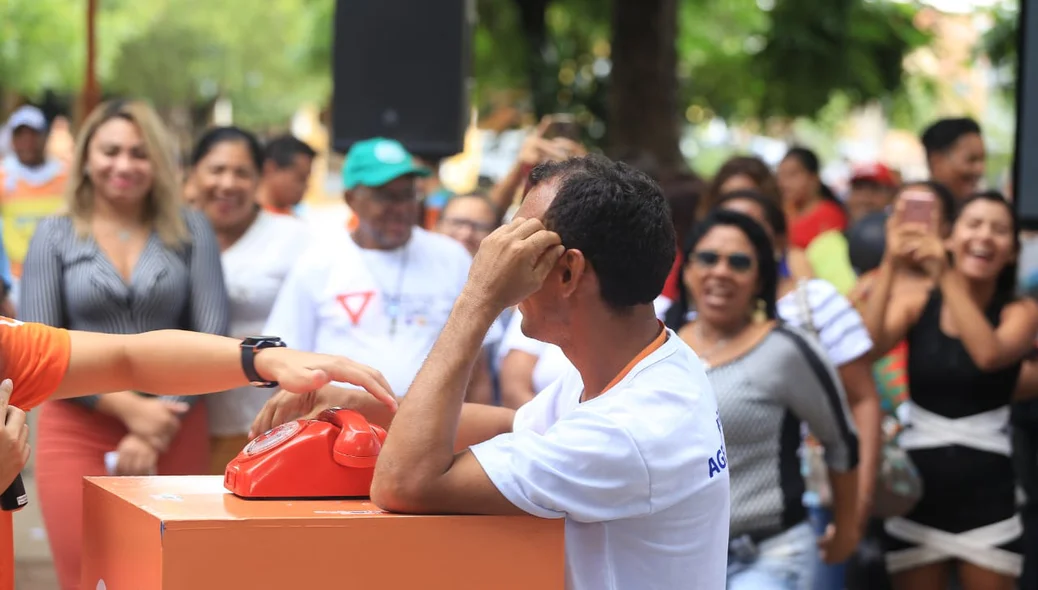 O participante que conseguiu atender errou a resposta