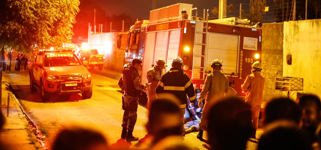 Bombeiros foram acionados