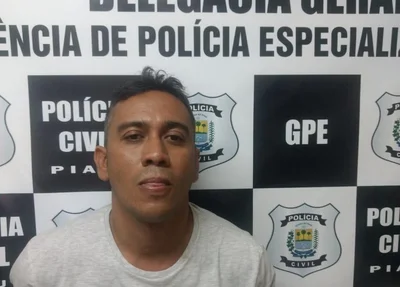 Joais Gusmão foi preso pelos policiais da Gerência de Polícia Especializada