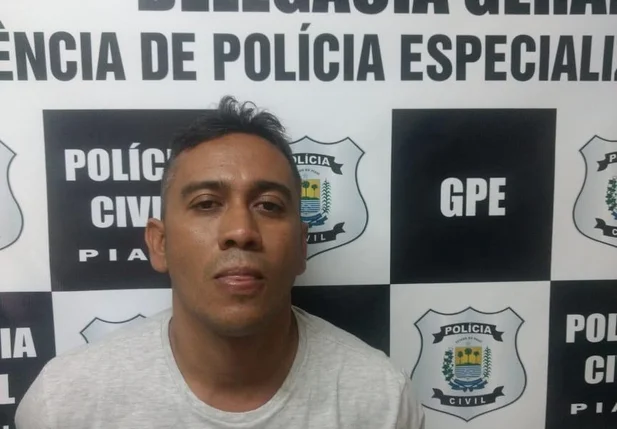 Joais Gusmão foi preso pelos policiais da Gerência de Polícia Especializada
