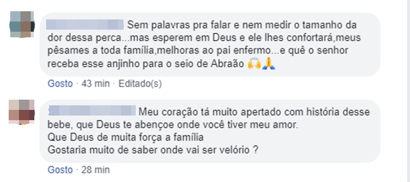 Amigos consolam família de João Manoel