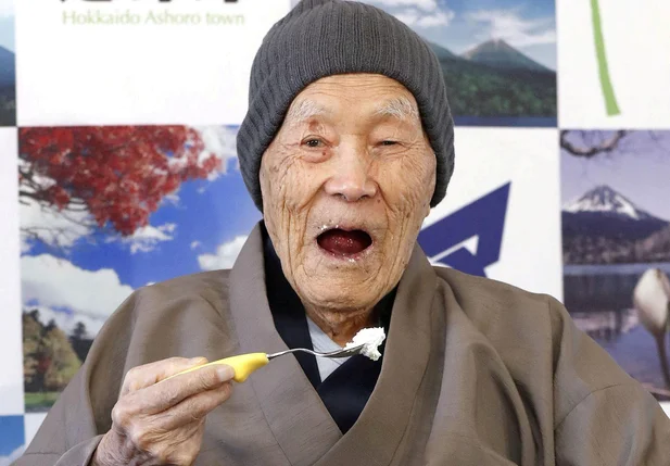 Homem mais velho do mundo morre no Japão