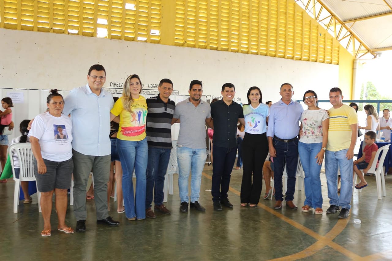 Prefeito Rubens Vieira participa de Ação Social Itinerante em Cocal