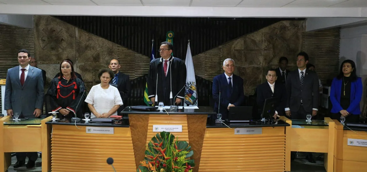 Abertura do ano judiciário no Tribunal de Justiça