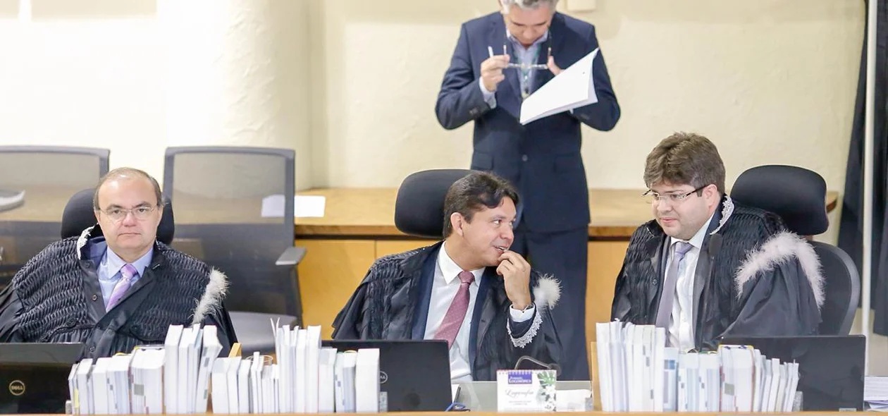Cerimônia no Tribunal Regional Eleitoral do Piauí