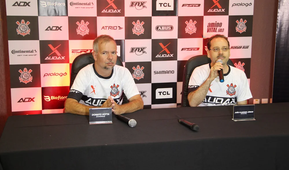 Coletiva de imprensa da Audax e Corinthians 