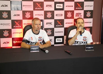 Coletiva de imprensa da Audax e Corinthians 