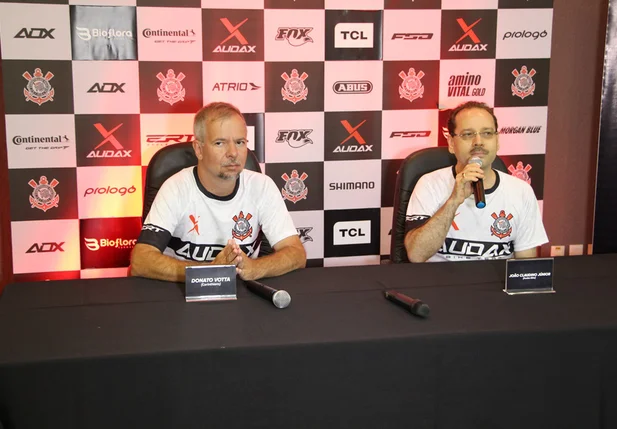 Coletiva de imprensa da Audax e Corinthians 