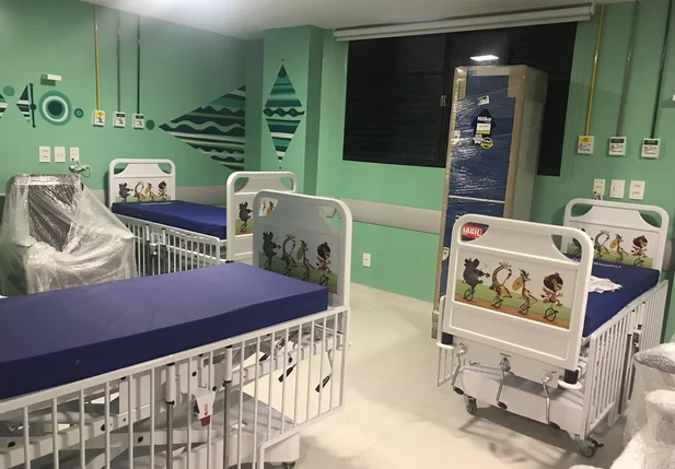 Enfermarias infanto-juvenil no Hospital São Marcos