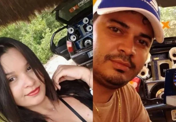 Izabele Cristina e o acusado 
