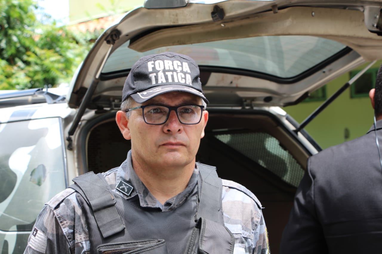 Major Gilson Leite, comandante 9º Batalhão da Polícia Militar