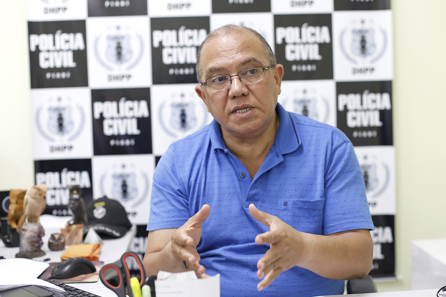  Delegado Baretta concede entrevista ao Portal GP1 