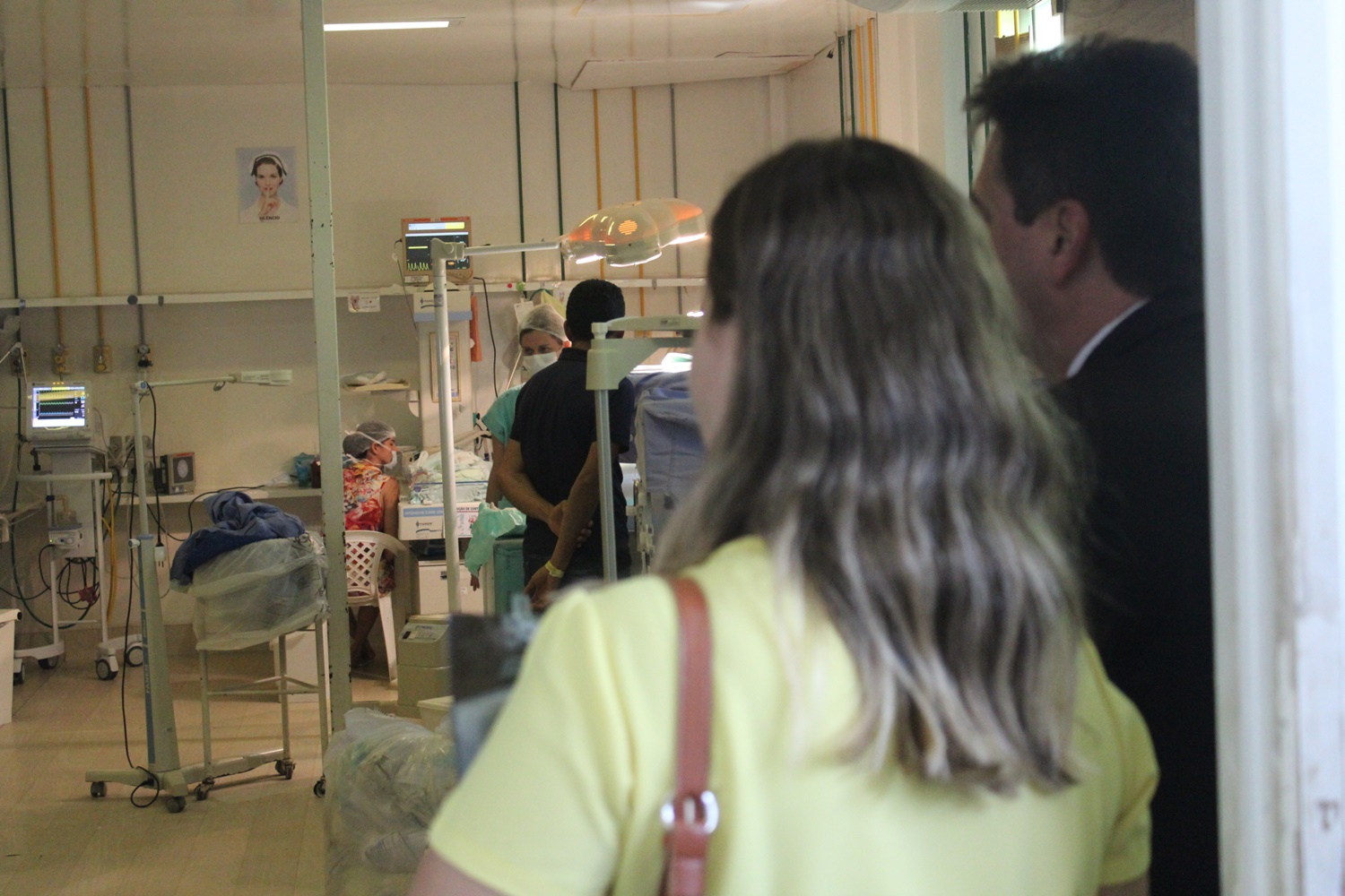Fiscalização na Maternidade Evangelina Rosa