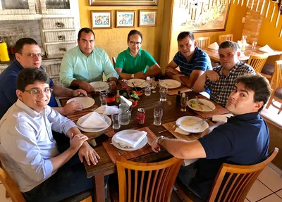 Reunião de deputados aliados a Themistocles Filho