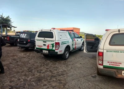 Participaram da operação da Polícia Civil de Piripiri, Piracuruca e a D.O.E.