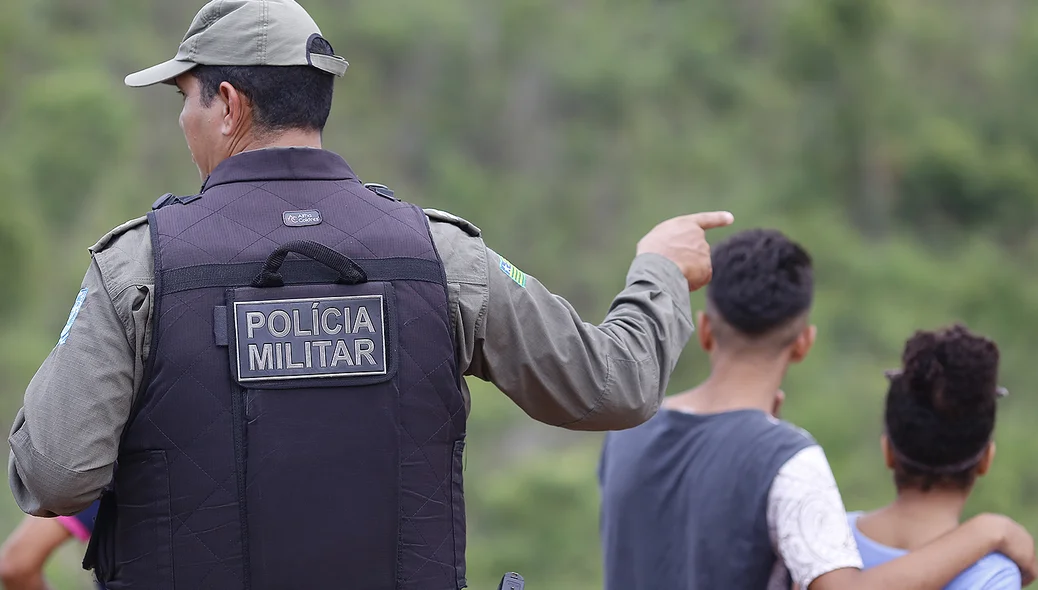 Policia Militar esteve no local 
