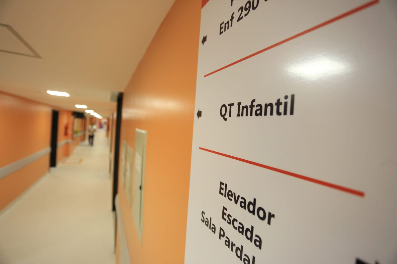 Setor infantil do Hospital São Marcos