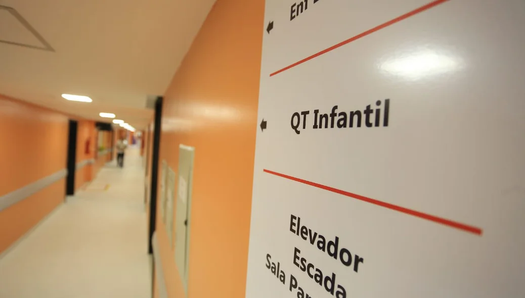 Setor infantil do Hospital São Marcos