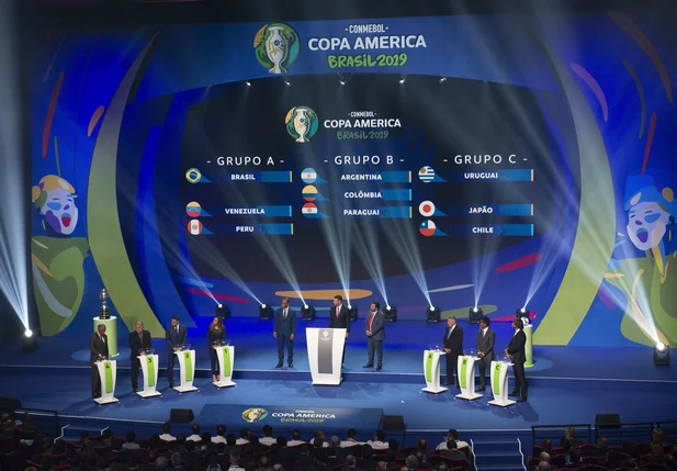 Sorteio da Copa América 2019