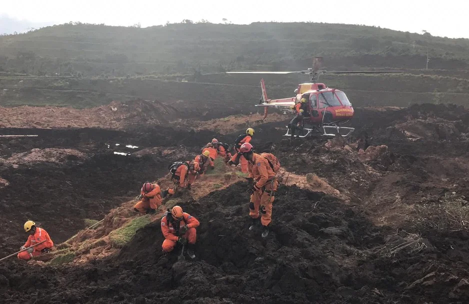 Barragem em Brumadinho rompe e deixa mortos 