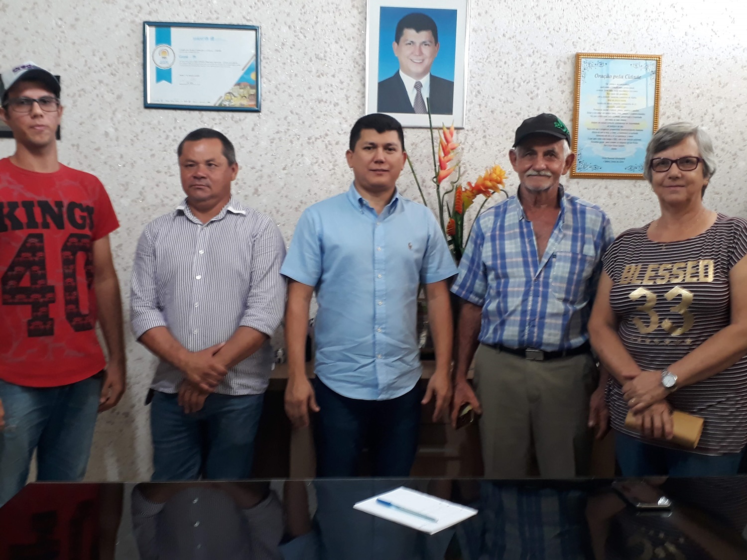 Produtores paranaenses que irão investir na agricultura do município