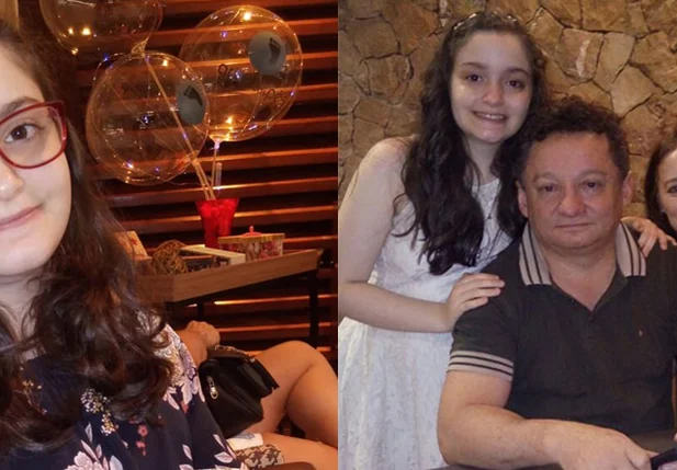 Maria Eduarda Albuquerque e família 
