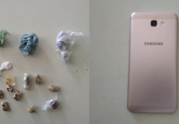 Material encontrado na casa da mãe do acusado em Amarante