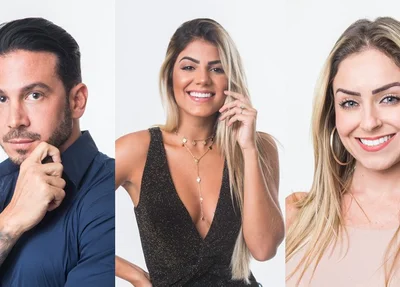 O paredão é formado por Gustavo, Hariany e Paula