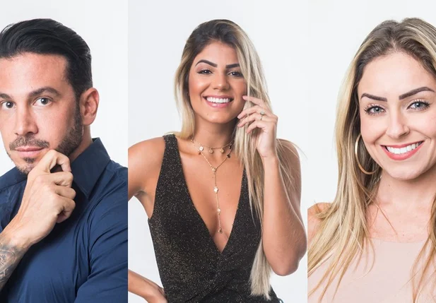 O paredão é formado por Gustavo, Hariany e Paula