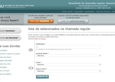 Site do Sisu