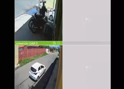 Câmera flagra ação de bandidos na zona sul de Teresina