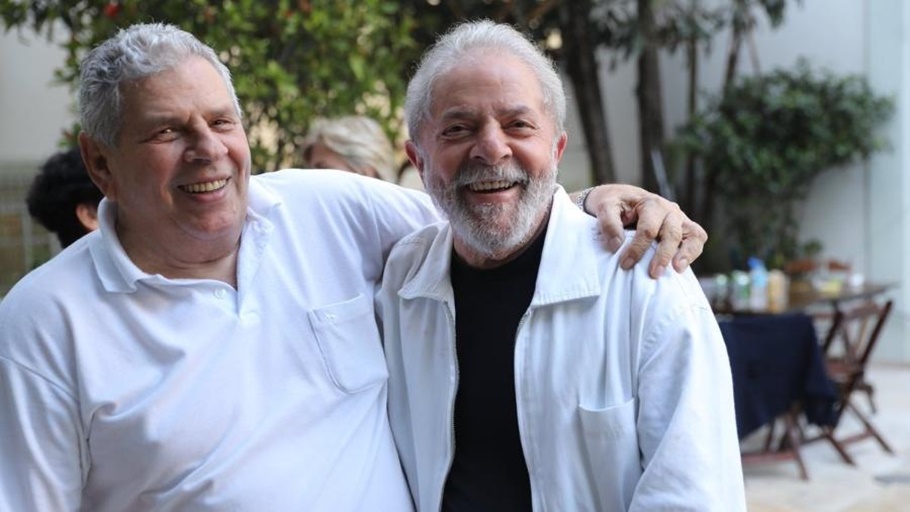 Lula e o irmão Vavá