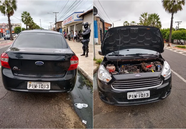 Veículo recuperado pela ROCAM em Timon