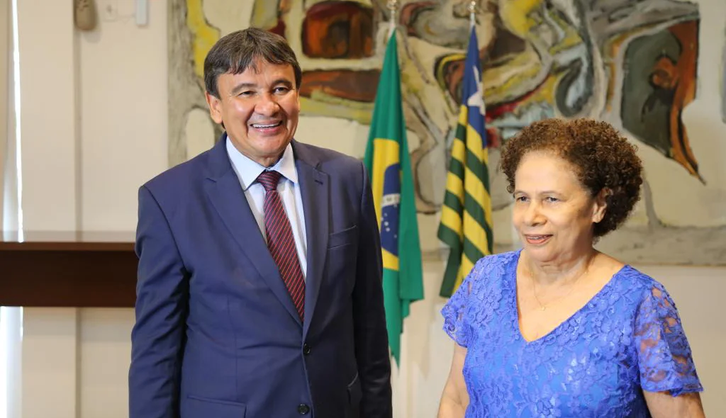 Governador Wellington Dias e vice-governadora Regina Sousa
