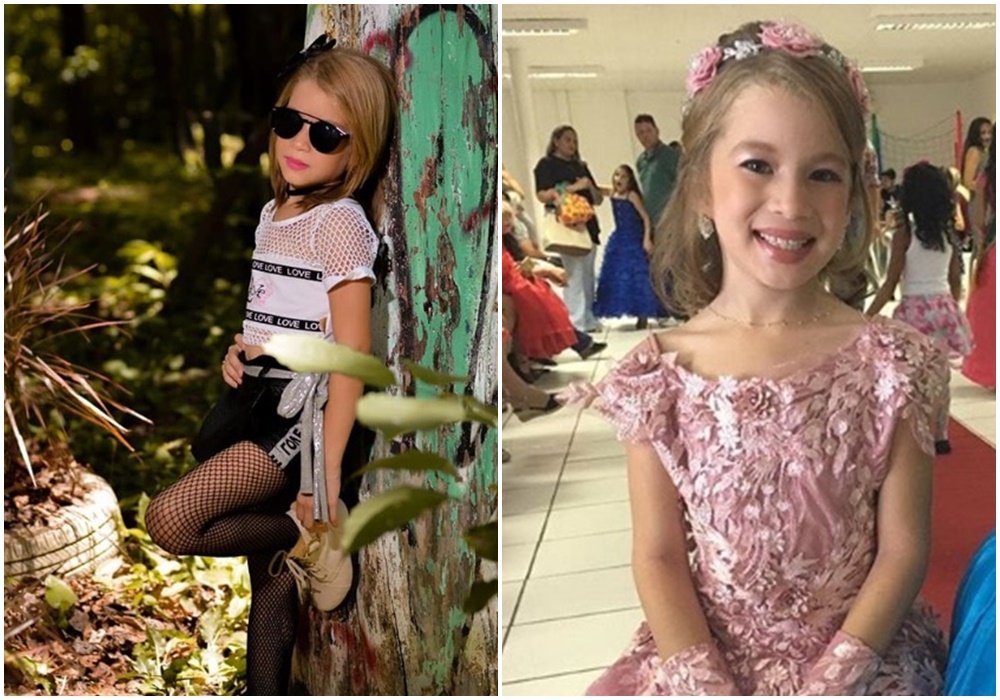 A menina foi eleita Mini Miss Teresina Turismo no dia 5 de janeiro