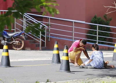Pais do motociclista machucado em acidente na zona leste