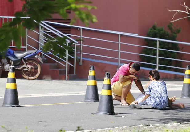 Pais do motociclista machucado em acidente na zona leste