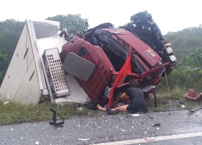 Acidente na BR 402 no Maranhão