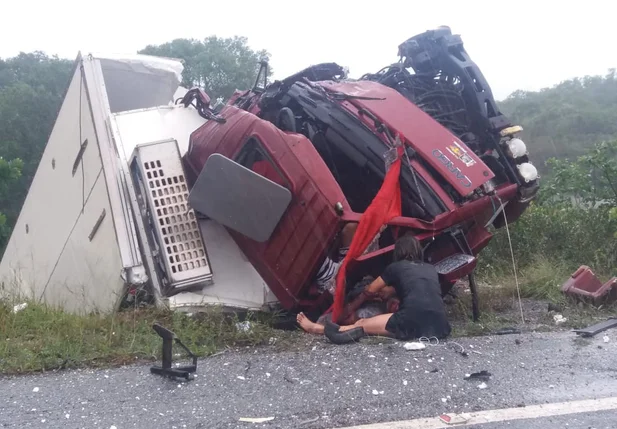 Acidente na BR 402 no Maranhão