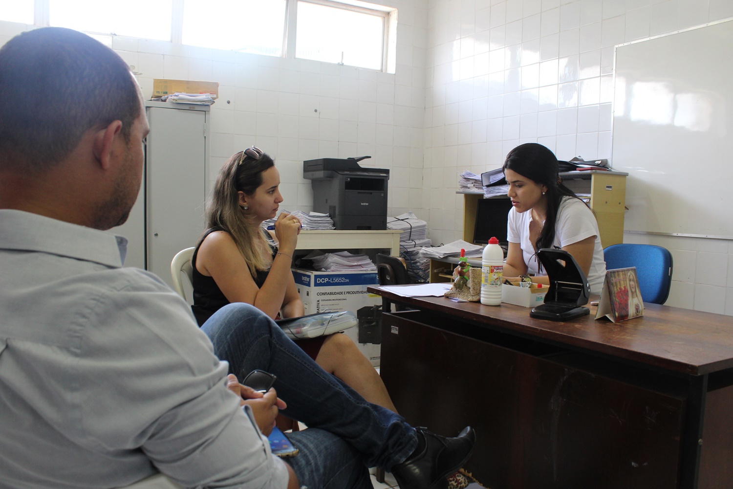 Fiscalização do Crefito 14 realiza fiscalização no Hospital de União