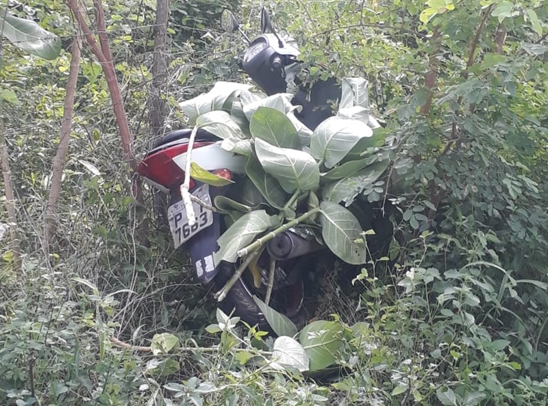 moto foi recuperada