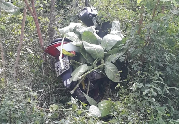 moto foi recuperada